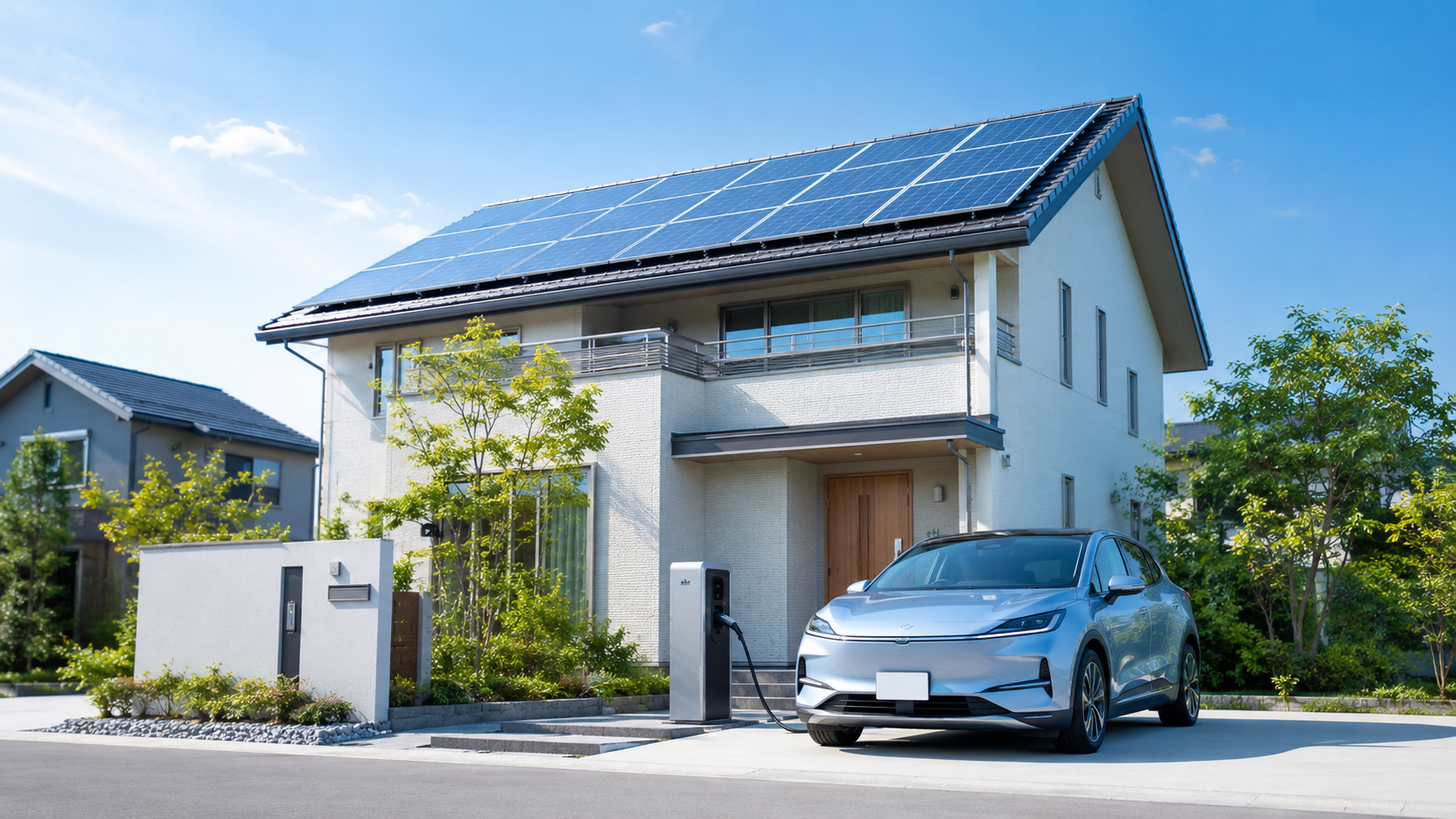 太陽光でEV充電すると実質いくら安い?車種別に計算